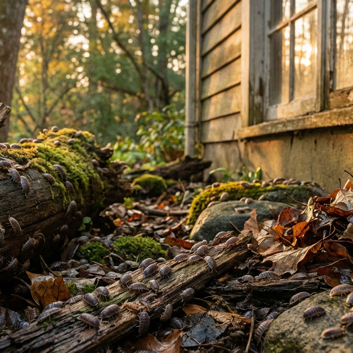 Beaucoup de cloportes dans la maison ? Causes, signification et solutions