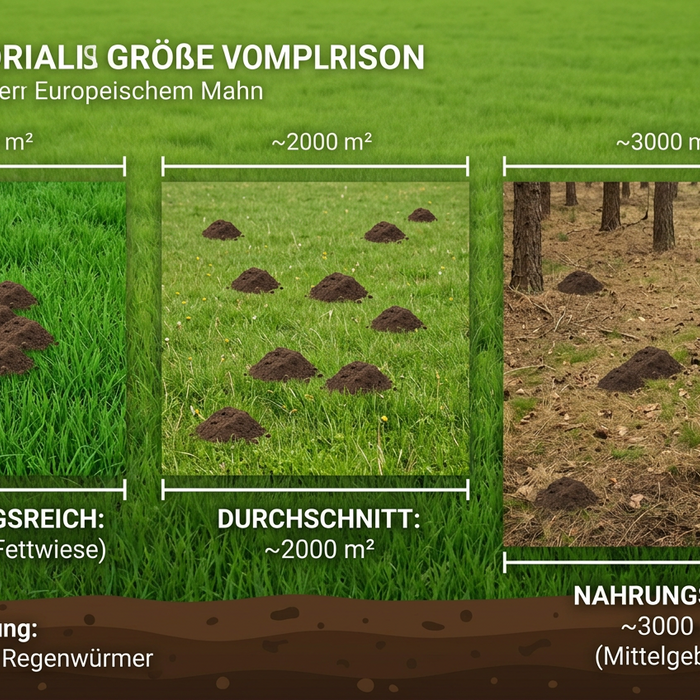 Taille du territoire et disponibilité de nourriture