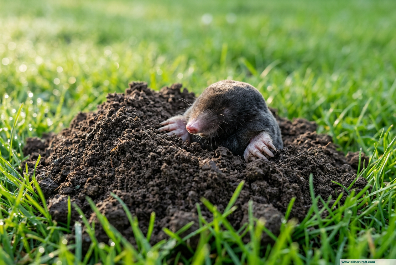 Habitat des taupes : là où le petit constructeur de tunnels se sent le plus à l'aise – conseils d'experts