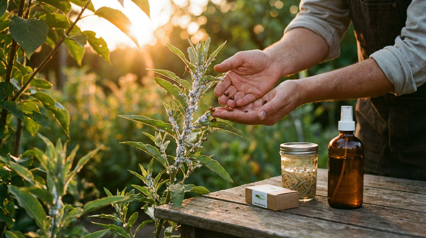 Remèdes contre les cochenilles : Les meilleures préparations & insectes utiles