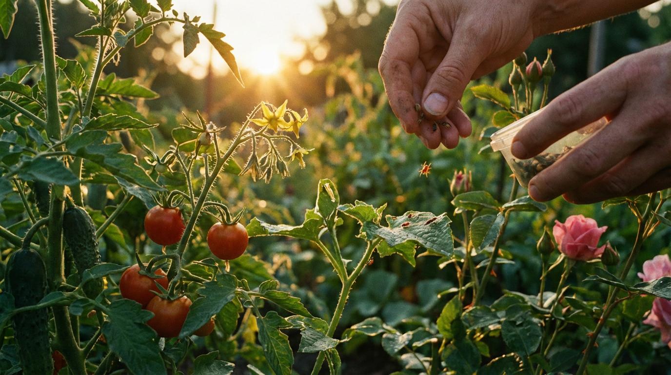 Insectes bénéfiques contre les thrips : stratégies biologiques pour les jardiniers professionnels et amateurs