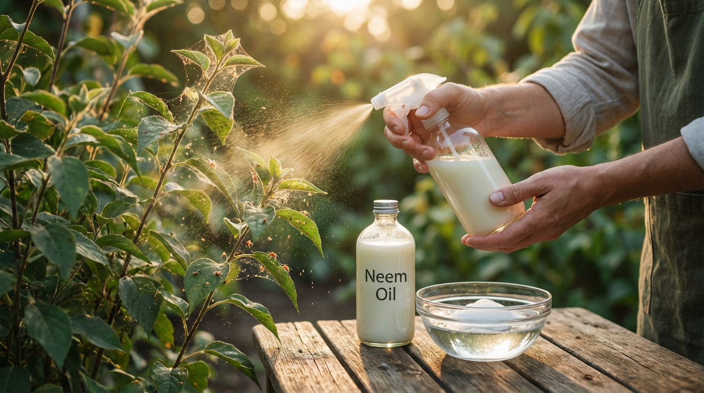 Huile de Neem contre les acariens : la lutte biologique en détail