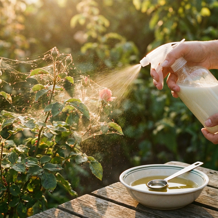 Huile de Neem contre les tétranyques : dosage, application & effet