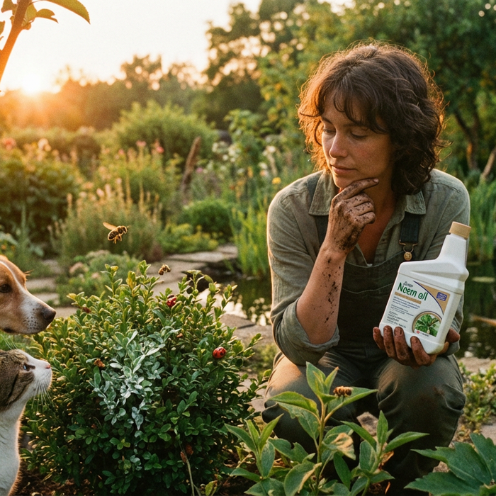 L'huile de neem est-elle toxique ? Dangers pour les personnes, les animaux et l'environnement