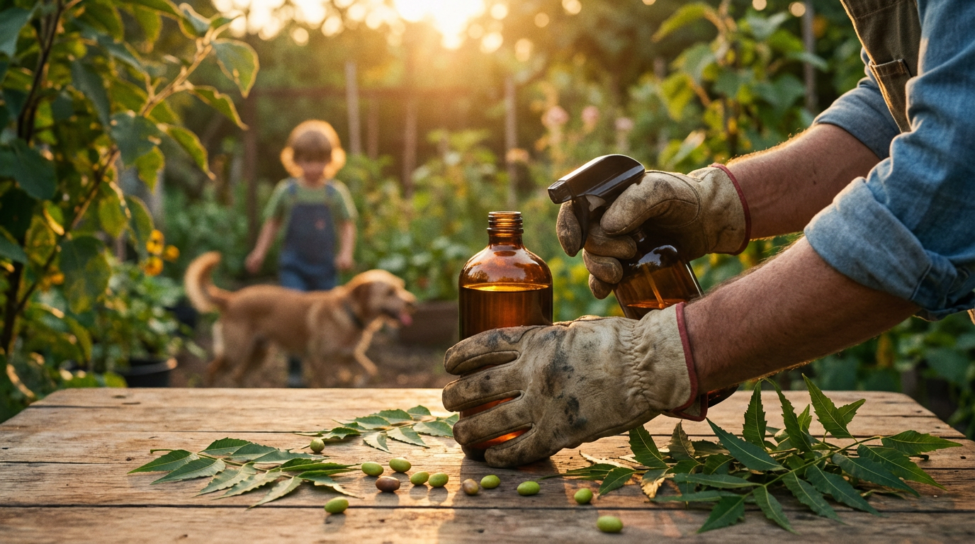 L'huile de neem toxique pour l'homme ? Toxicologie et sécurité expliquées
