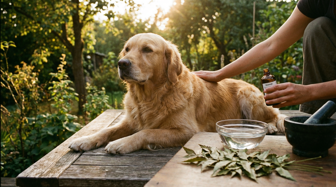 Huile de Neem pour chien : protection naturelle contre les parasites ou risque ?