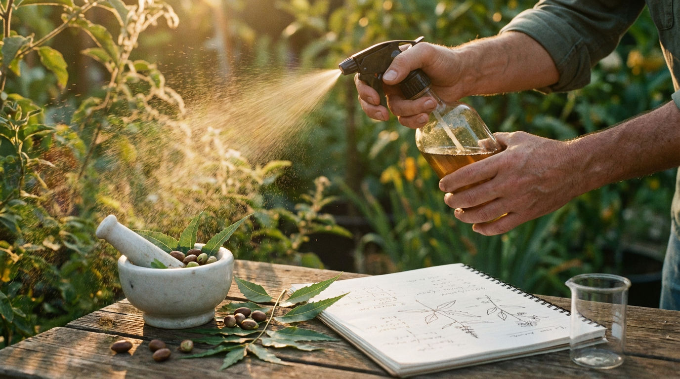 Lutte antiparasitaire à l’huile de Neem : faits scientifiques et dosage