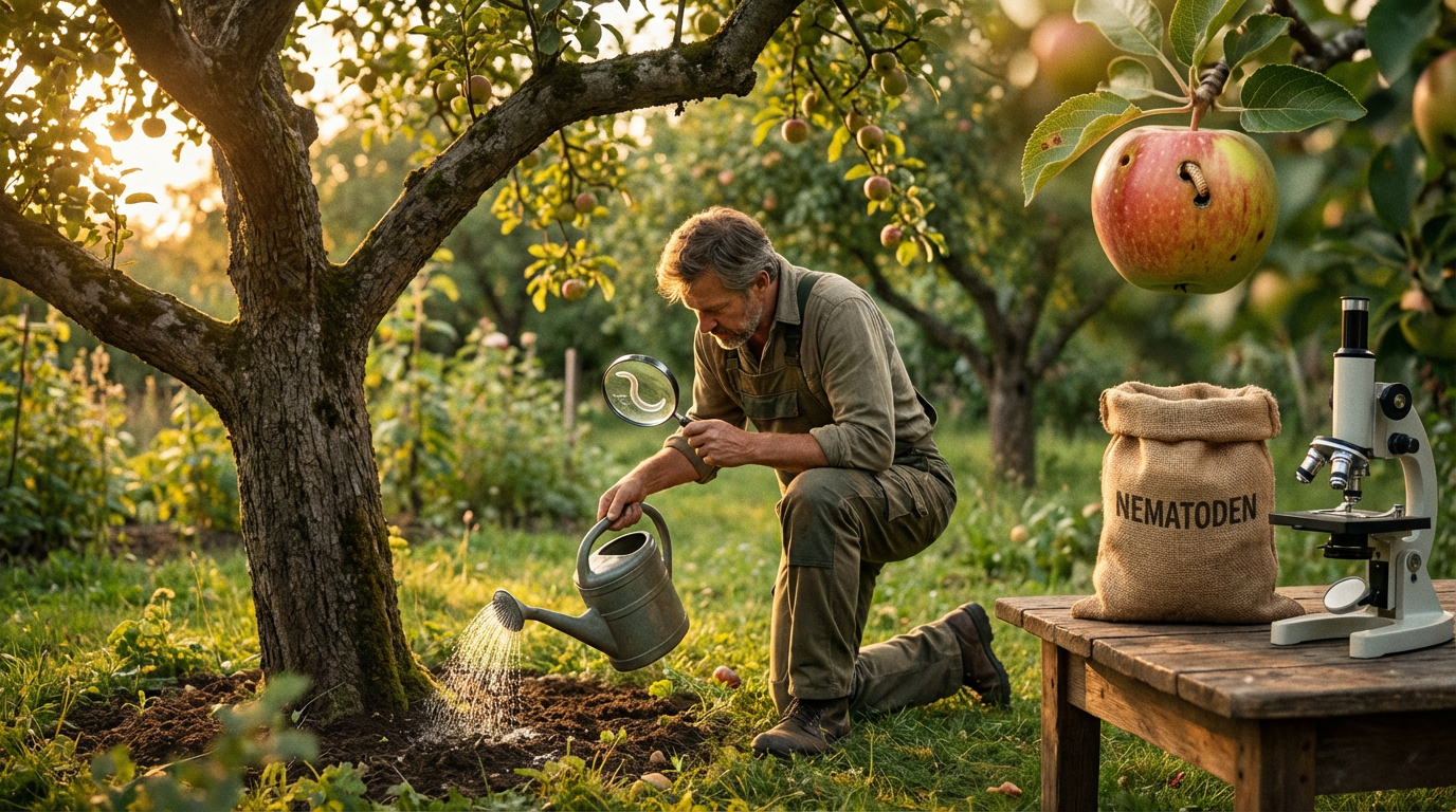 Nématodes contre carpocapse de la pomme : Le guide professionnel de la lutte biologique