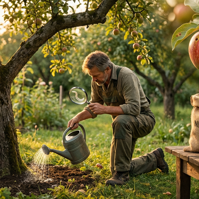 Nématodes contre carpocapse de la pomme : Le guide professionnel de la lutte biologique