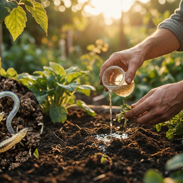 Nématodes contre thrips : La solution biologique pour le sol