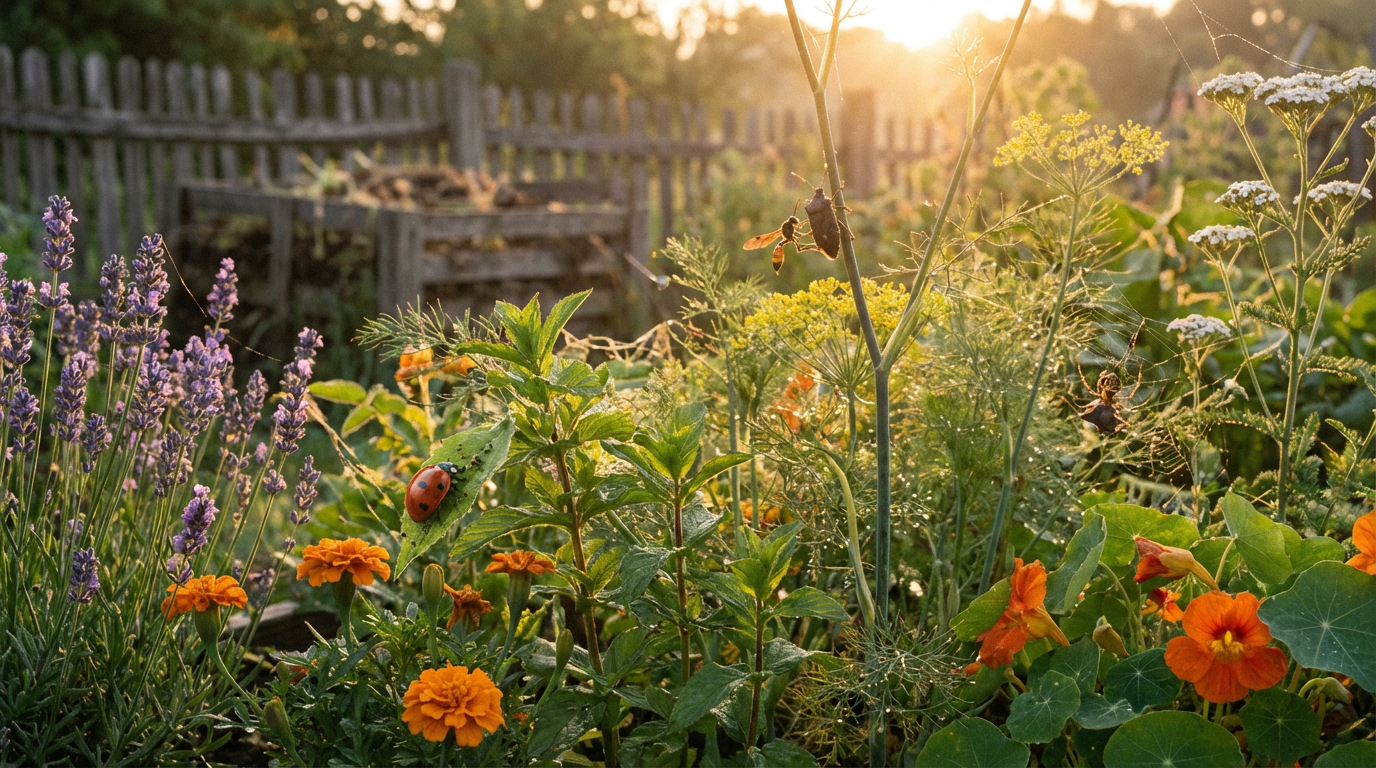 Plantes contre les punaises puantes : Défense naturelle & promotion des insectes utiles