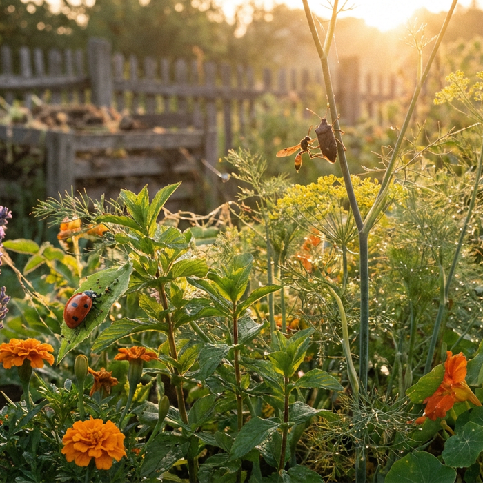 Plantes contre les punaises puantes : Défense naturelle & promotion des insectes utiles