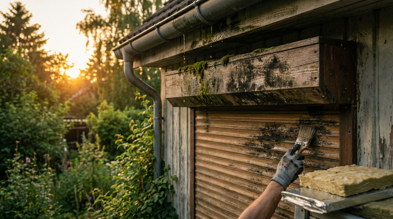 Moisissure dans le coffre du volet roulant : causes et solutions pour une maison saine