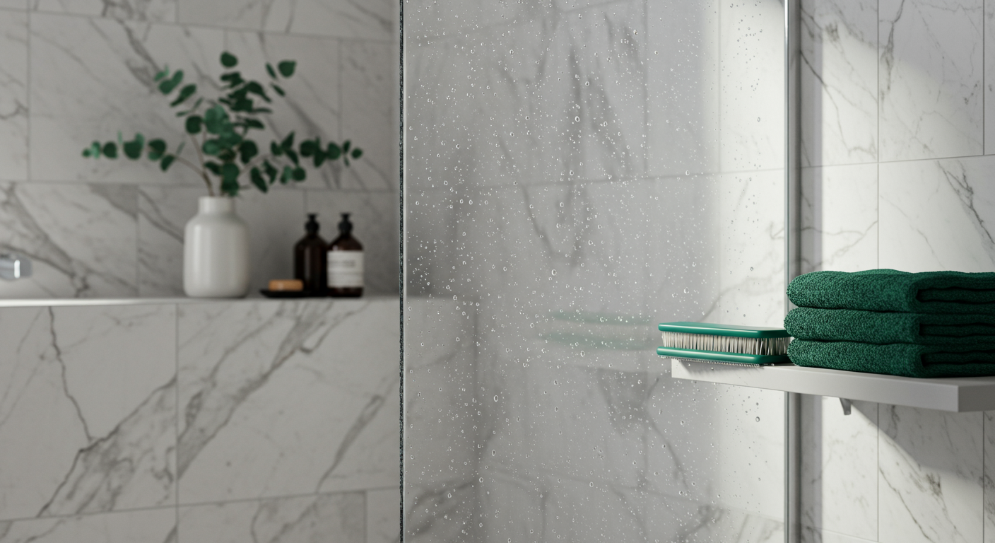 Moisissures dans la douche : causes et élimination