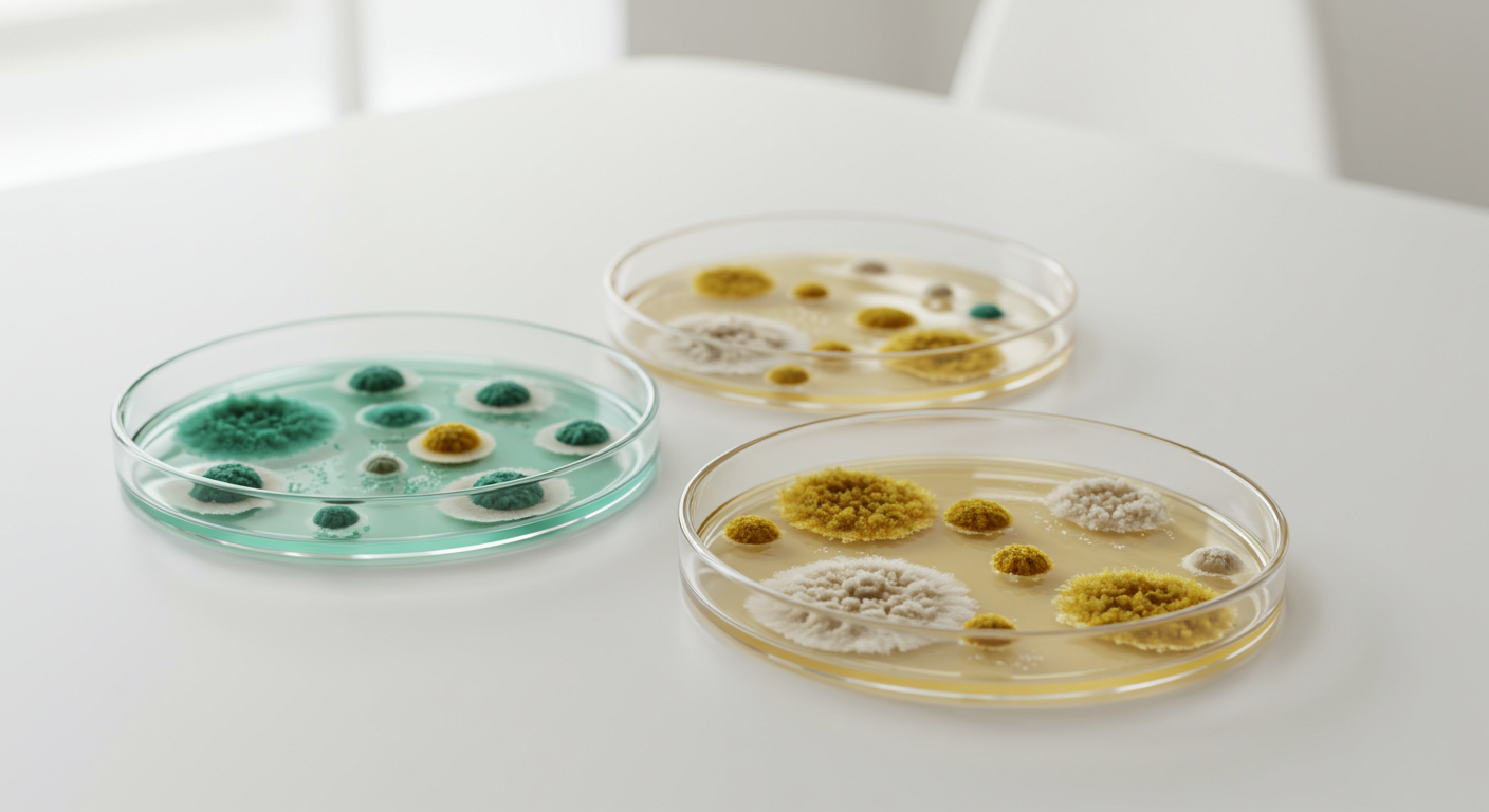 Types de moisissures : aperçu et différences