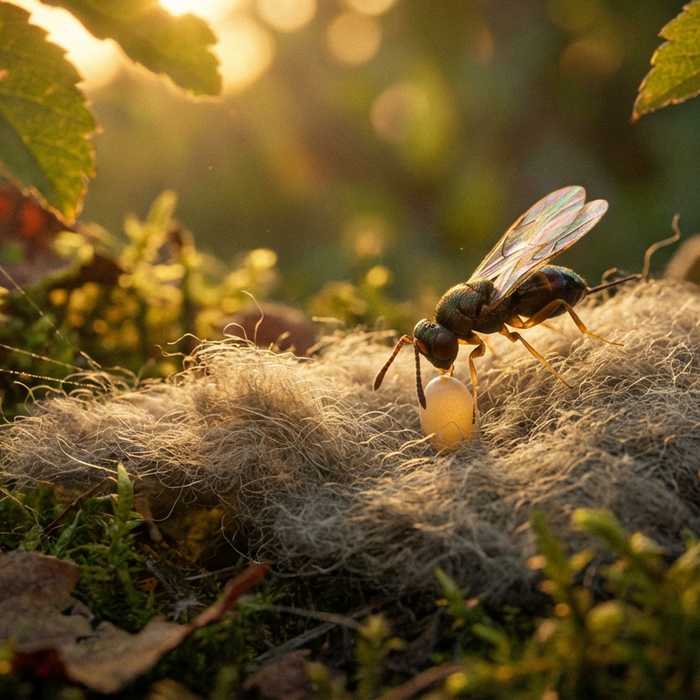 Guêpes parasites contre les mites : la lutte biologique en détail