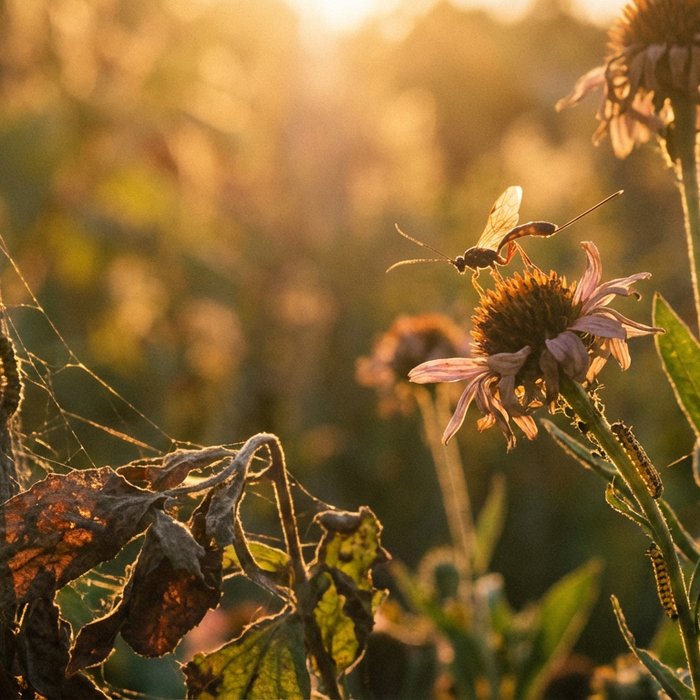 Se débarrasser des guêpes parasites : pourquoi les insectes utiles disparaissent d’eux-mêmes