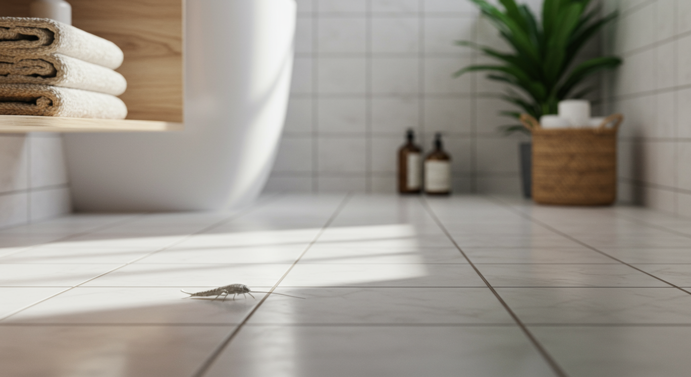 Silberfische im Bad – Warum sie Badezimmer lieben und was hilft