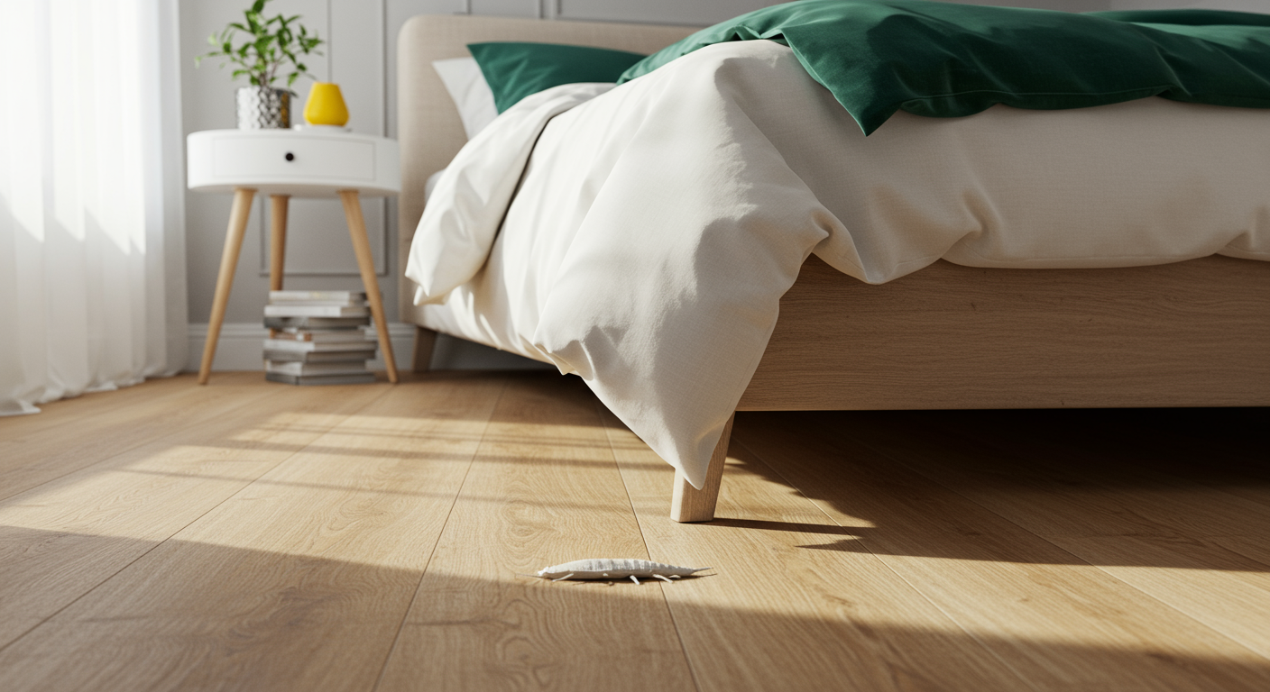 Silberfische im Schlafzimmer – Sind sie gefährlich und wie wirst du sie los?