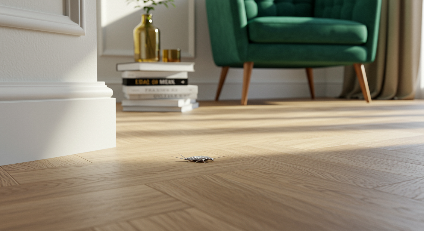 Poissons d'argent dans le salon : causes et conseils pour s'en débarrasser