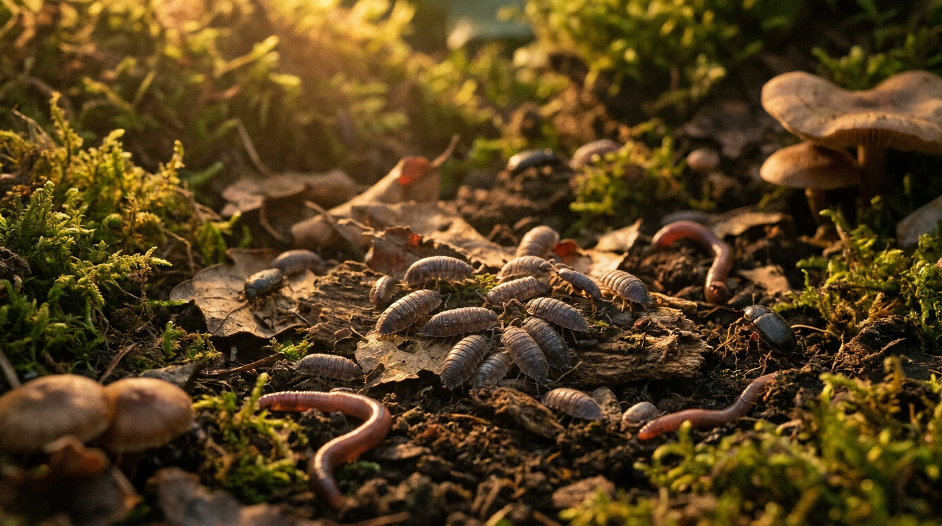 Les cloportes sont-ils utiles ? Les héros secrets du jardin