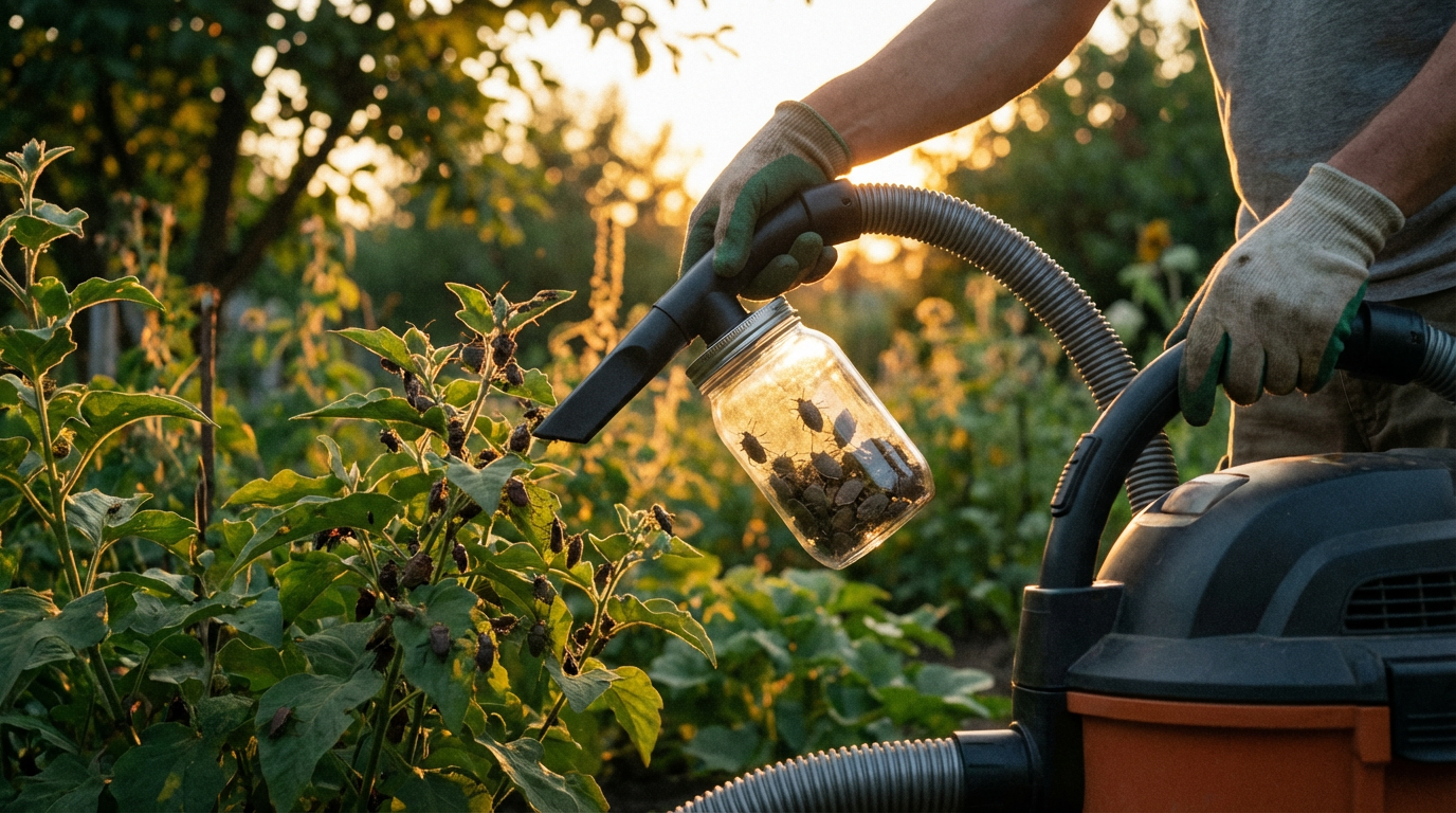 Aspirer les punaises puantes : une astuce géniale contre les odeurs