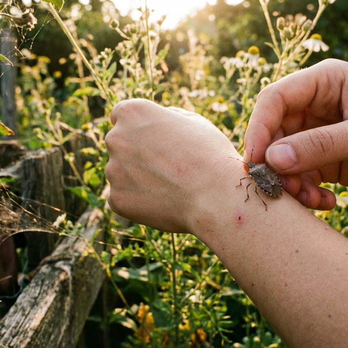Piqûre de punaise puante : les insectes peuvent-ils piquer les gens ?