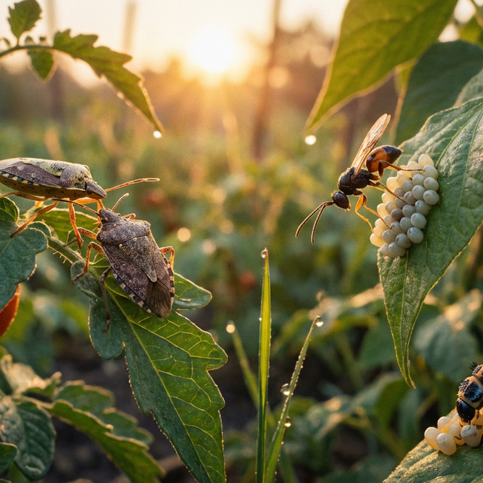 Ennemis naturels des punaises puantes : ces insectes aident vraiment