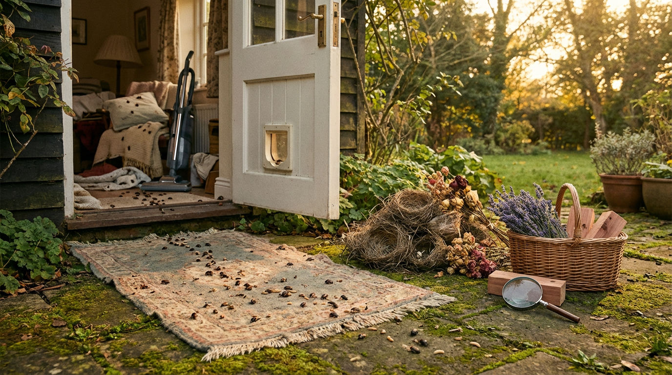 Anthrènes des tapis dans tout l'appartement : causes et plan d'urgence