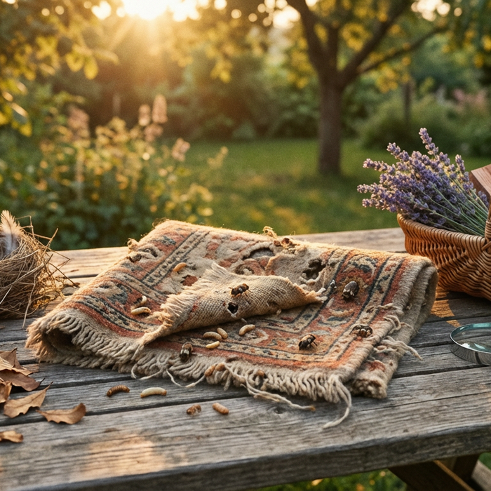 Les anthrènes des tapis, d'où viennent-ils ? Causes, origines et astuces de combat efficaces
