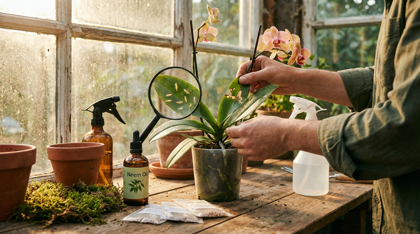 Orchidées thrips : Comment conserver vos fleurs de manière efficace et biologique