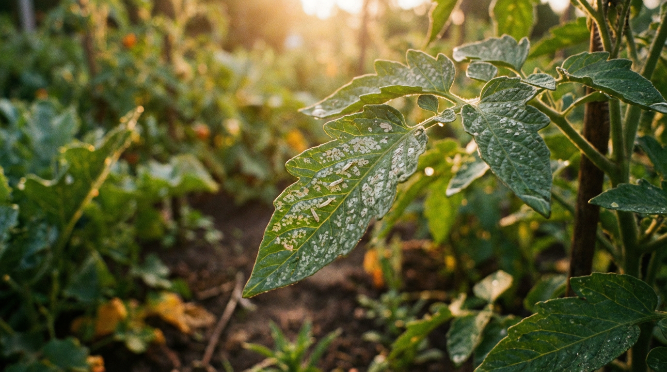Thrips blancs : causes des larves blanches et des taches argentées sur les feuilles