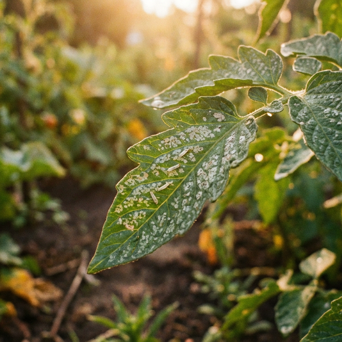Thrips blancs : causes des larves blanches et des taches argentées sur les feuilles