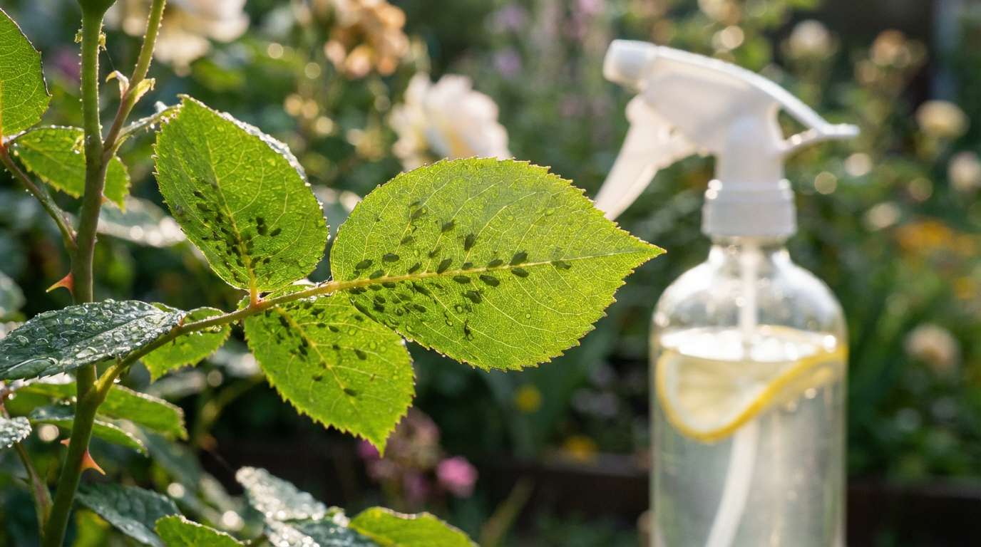 Le vinaigre contre les pucerons : remède maison ou danger pour vos plantes ?