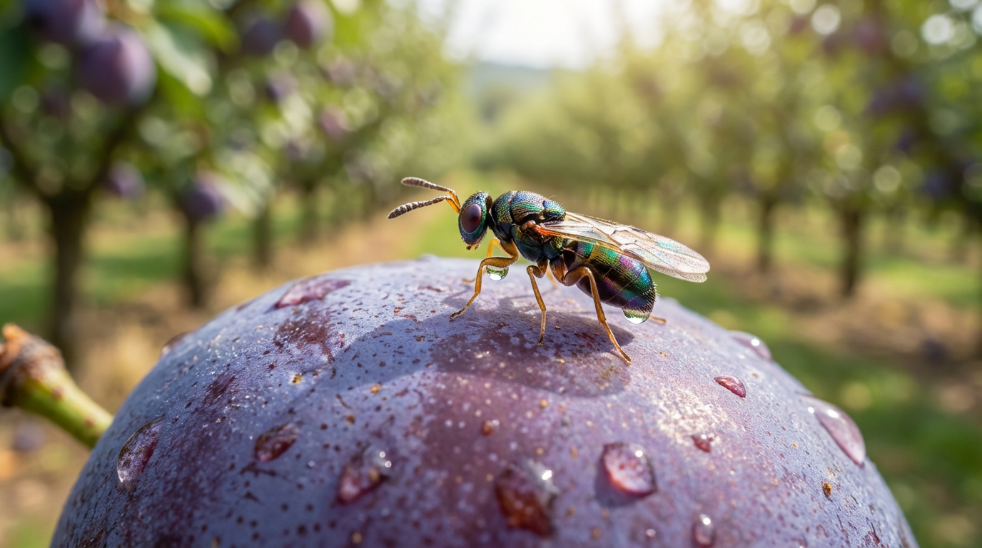Ennemis naturels de la teigne du prunier : lutte biologique au jardin