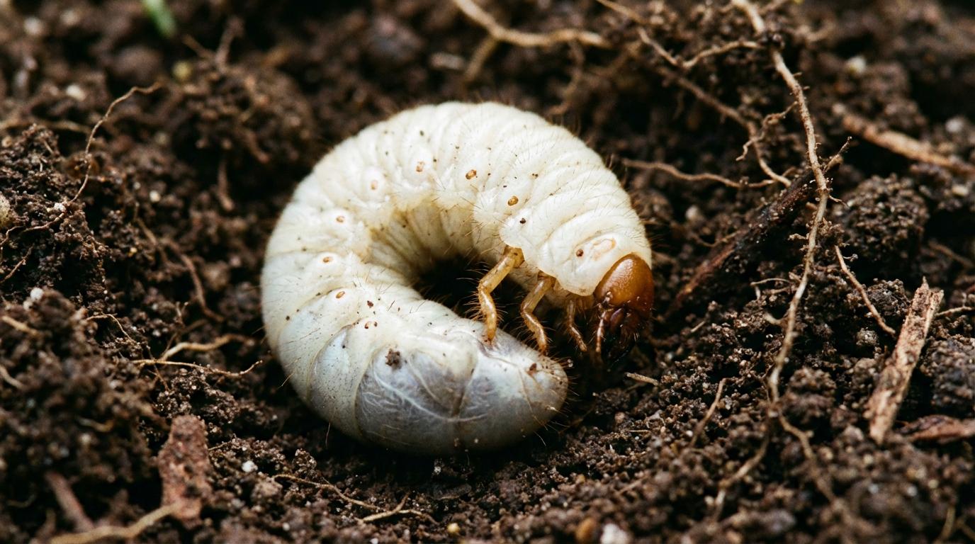 Larves au jardin : reconnaître, identifier et combattre biologiquement les ravageurs