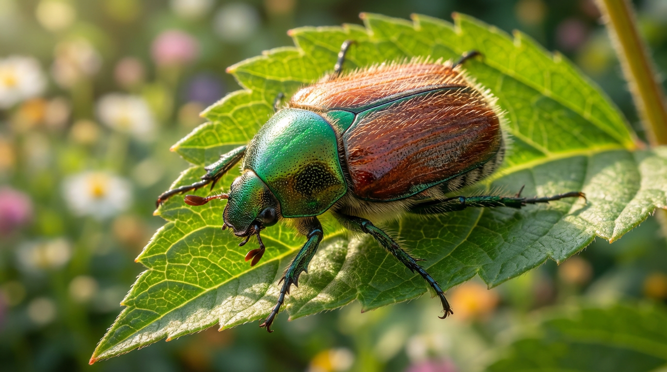 Profil de chrysomèle des jardins : reconnaître le ravageur de la pelouse et le combattre biologiquement