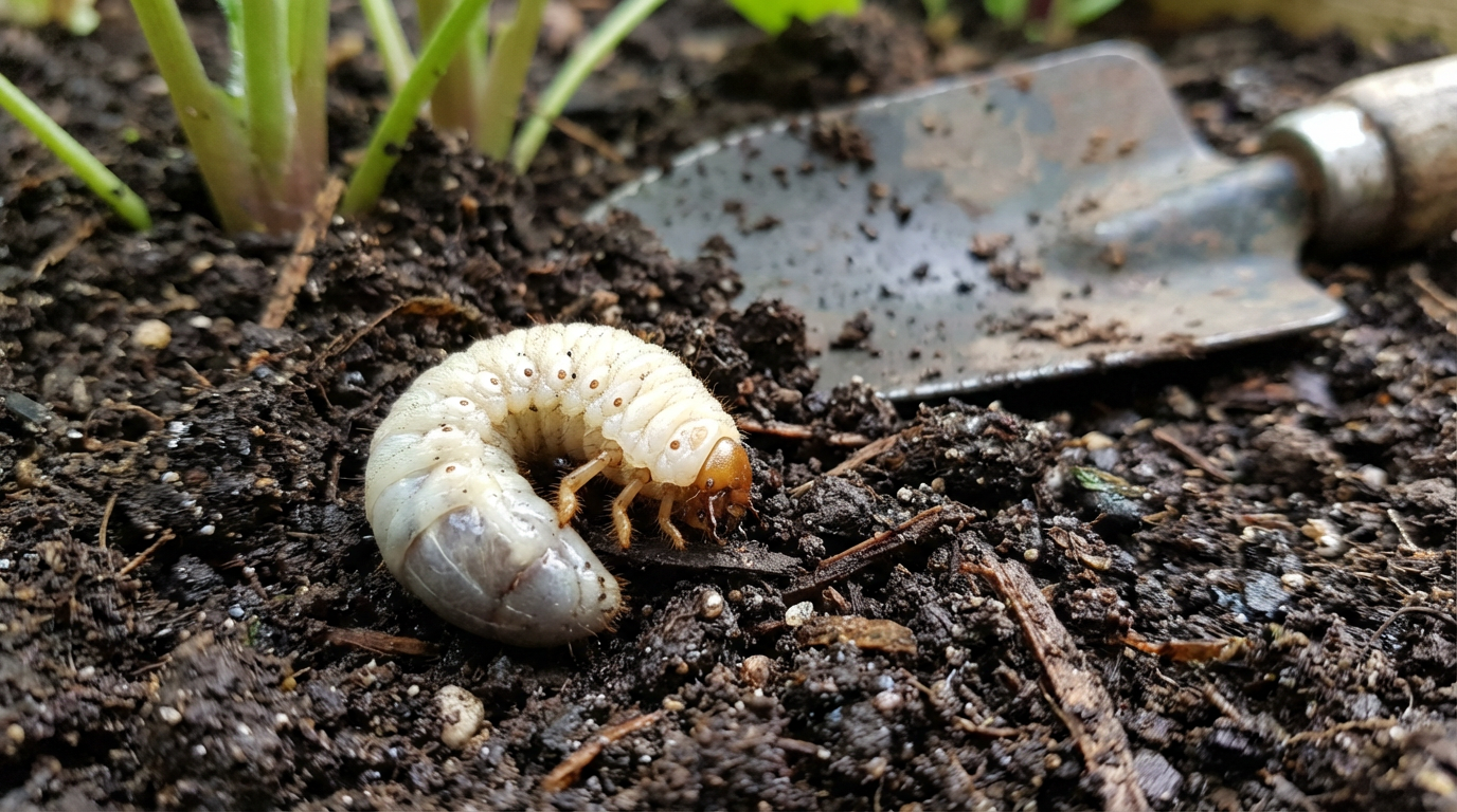 Larves dans le sol : reconnaître et combattre les ravageurs ou les insectes utiles ?