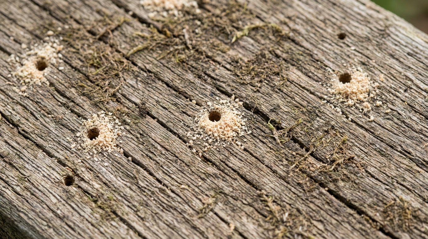 Signes de vers à bois : comment reconnaître et combattre l'infestation en toute sécurité