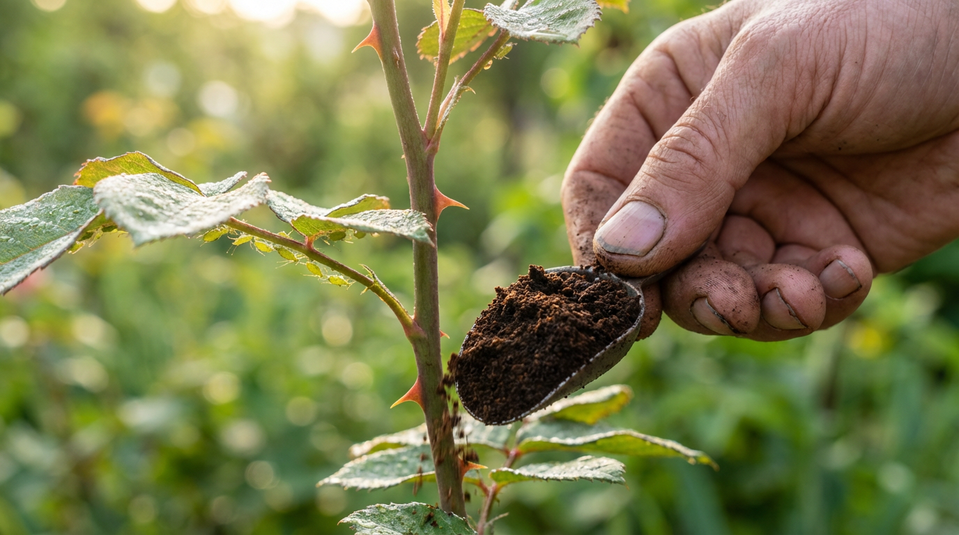 Le marc de café contre les pucerons : remède maison efficace ou mythe du jardin ?