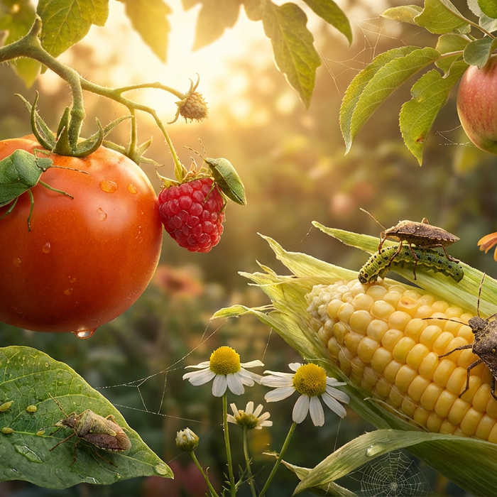 Que mangent les punaises puantes ? Le menu complet (plantes & insectes)