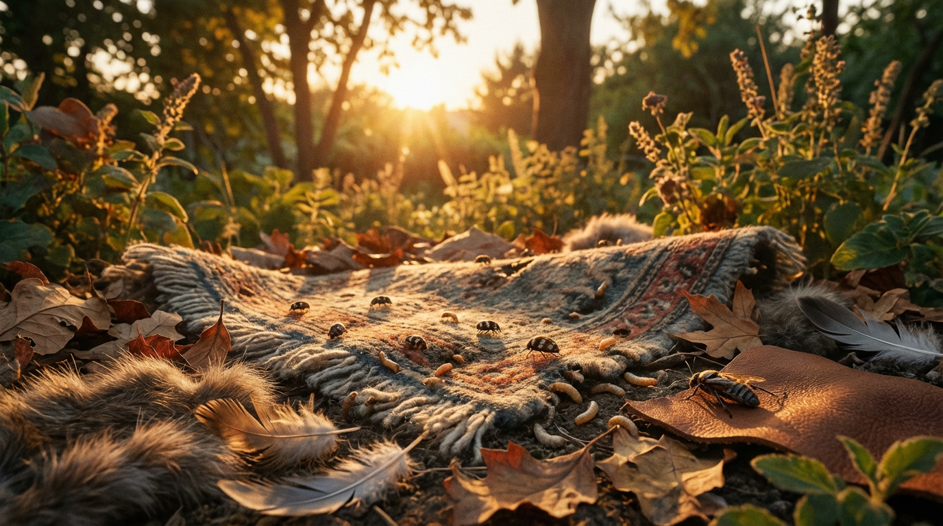Que mangent les anthrènes des tapis ? Le guide ultime des plans de repas