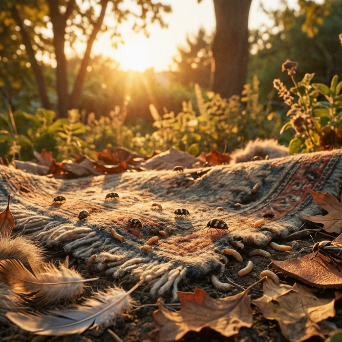 Que mangent les anthrènes des tapis ? Le guide ultime des plans de repas