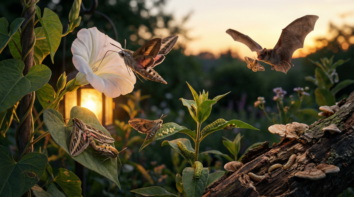 Que font les papillons de nuit ? Comportement, biologie et rôle écologique