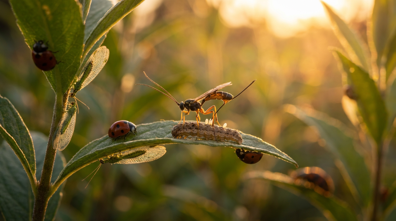 Que sont les guêpes parasites ? Les aides silencieuses contre les mites & co.