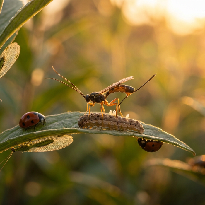 Que sont les guêpes parasites ? Les aides silencieuses contre les mites & co.