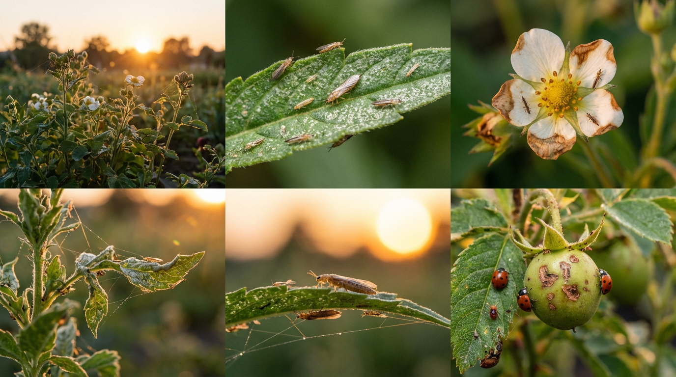 Que sont les thrips ? Biologie, espèces et schémas de dégâts en détail