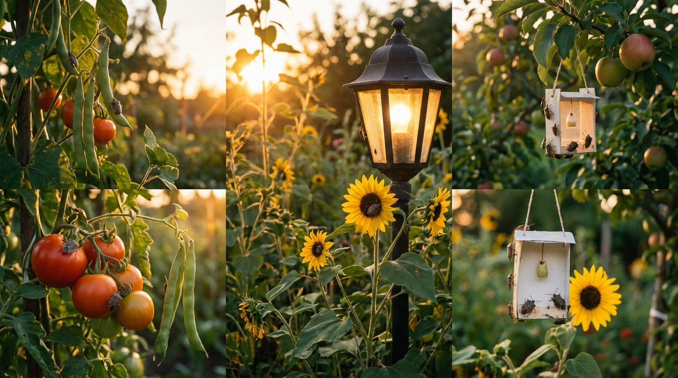 Qu’est-ce qui attire les punaises puantes ? Plantes, lumière et phéromones expliquées