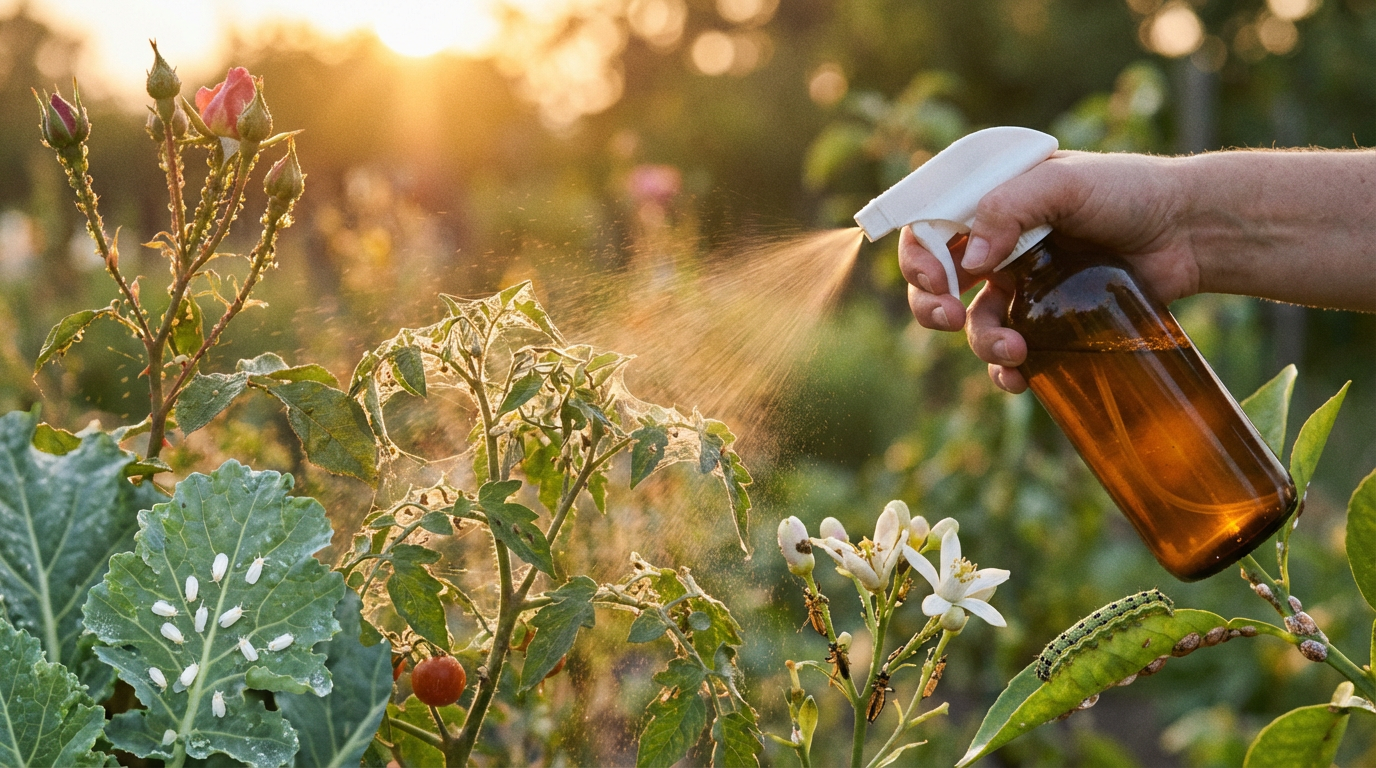 Quels ravageurs peuvent être contrôlés avec l’huile de neem ? La liste complète