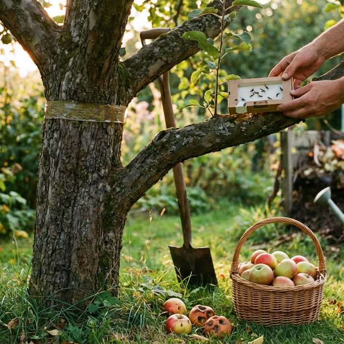 Comment lutter contre les asticots sur les pommiers : stratégies pour des récoltes saines